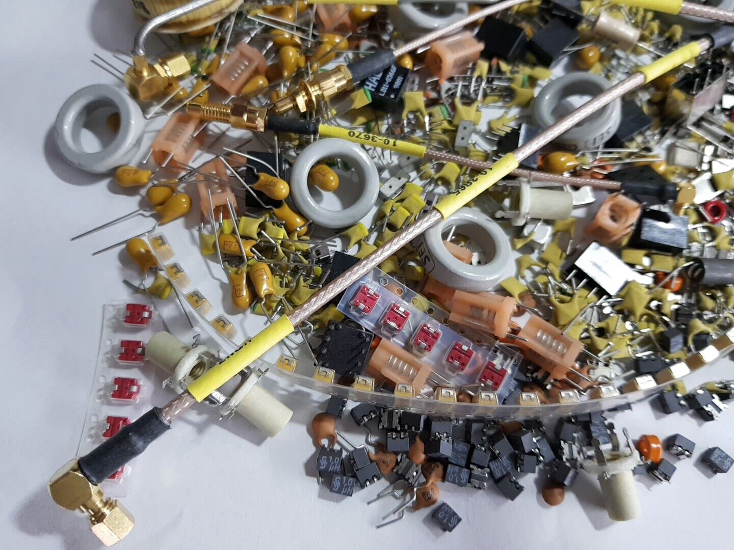 Various Electronic Components And Parts RF And Other Type