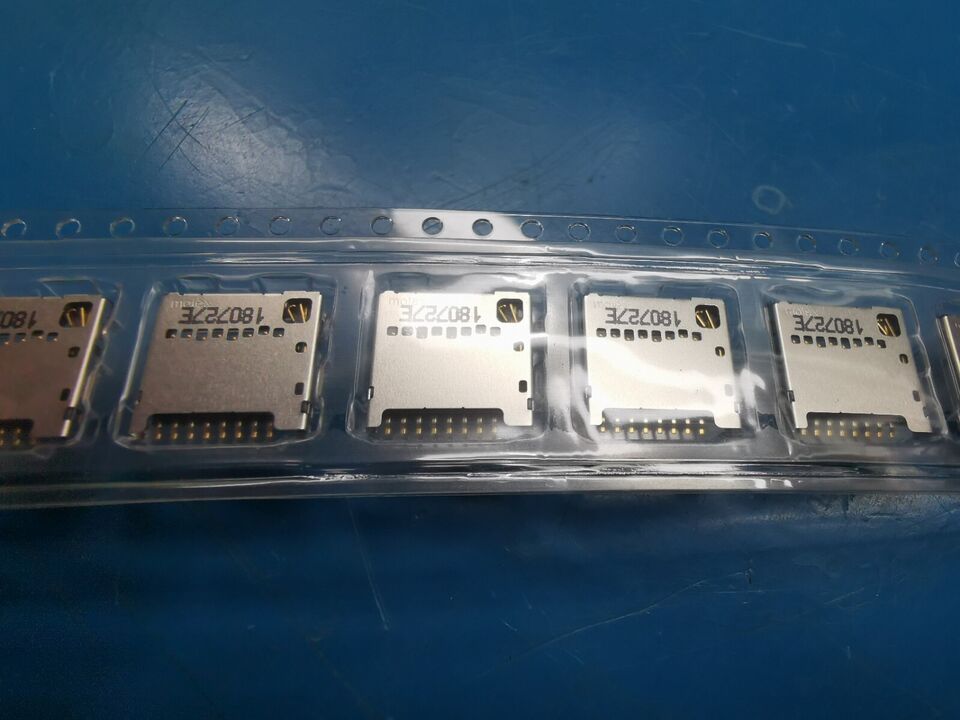 10pcs Genuine Molex Micro SD Card Socket PUSH PULL SMD Socket WM6357 180727E
