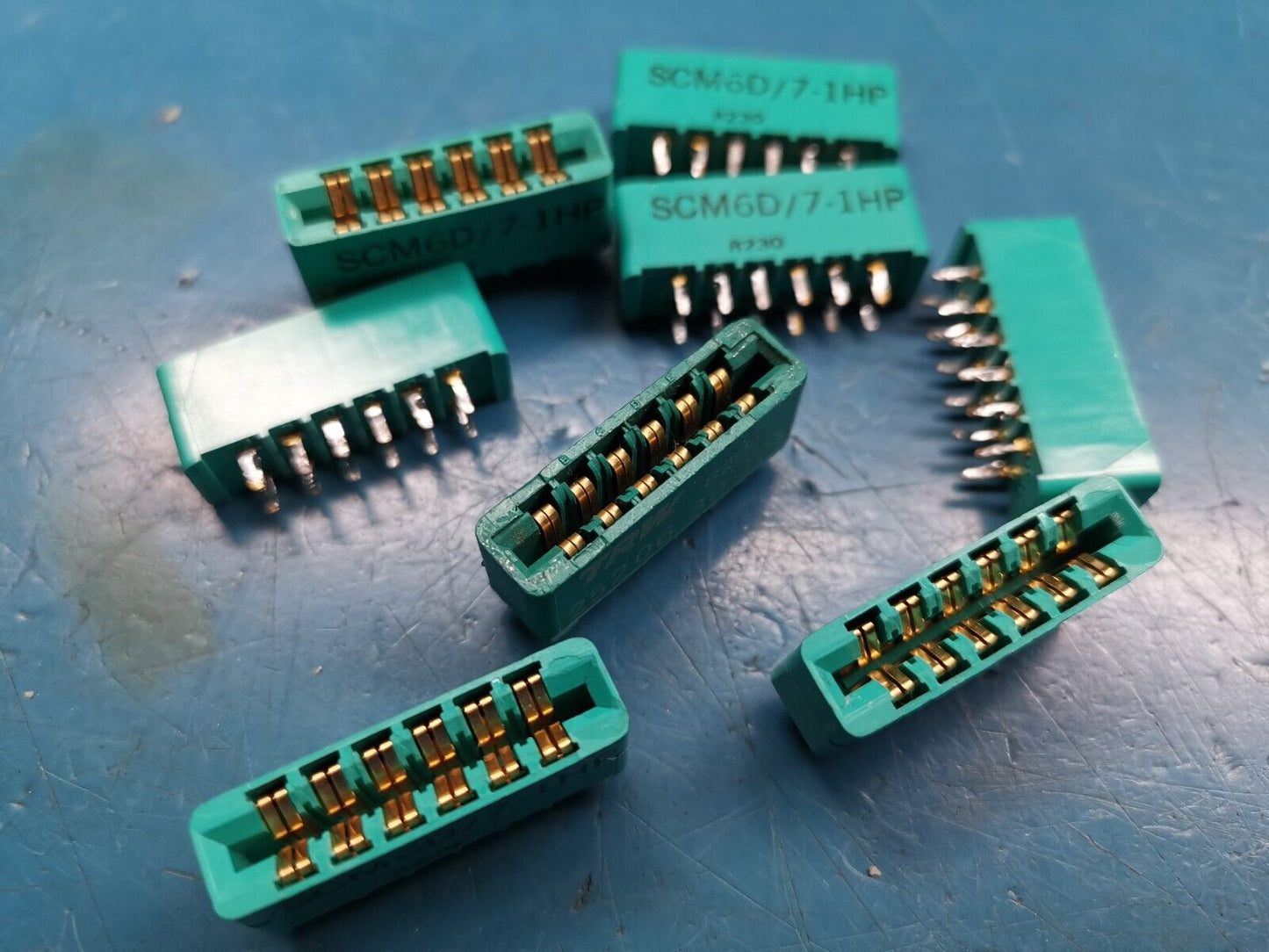 8pcs 12 Pin Card Edge Connector PCB Edge Connector