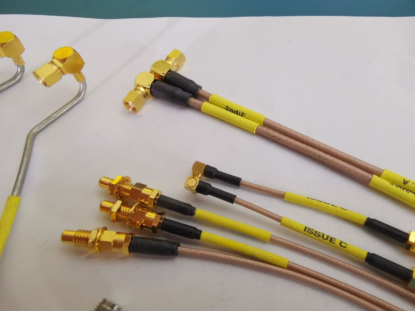 RF Coaxial Cable And Connector Joblot SMA to SMC SMC to SMC Micro MMX to SMC