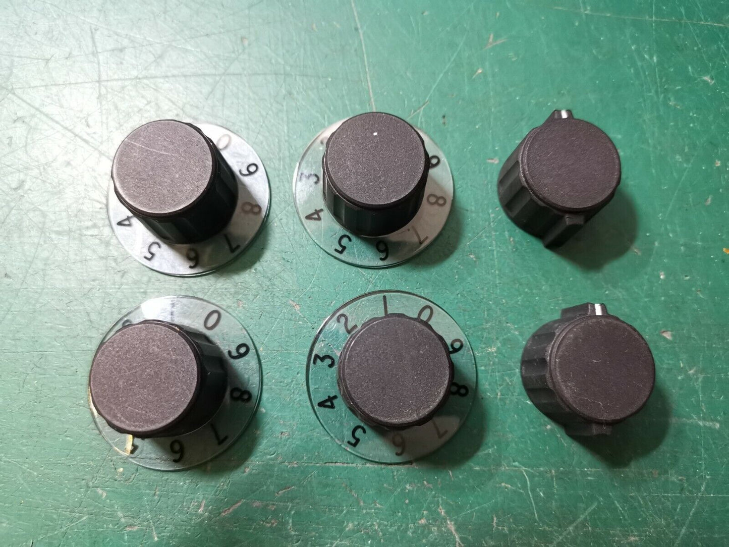 Elma Rotary Switch Knobs Numbered and Non Numbered