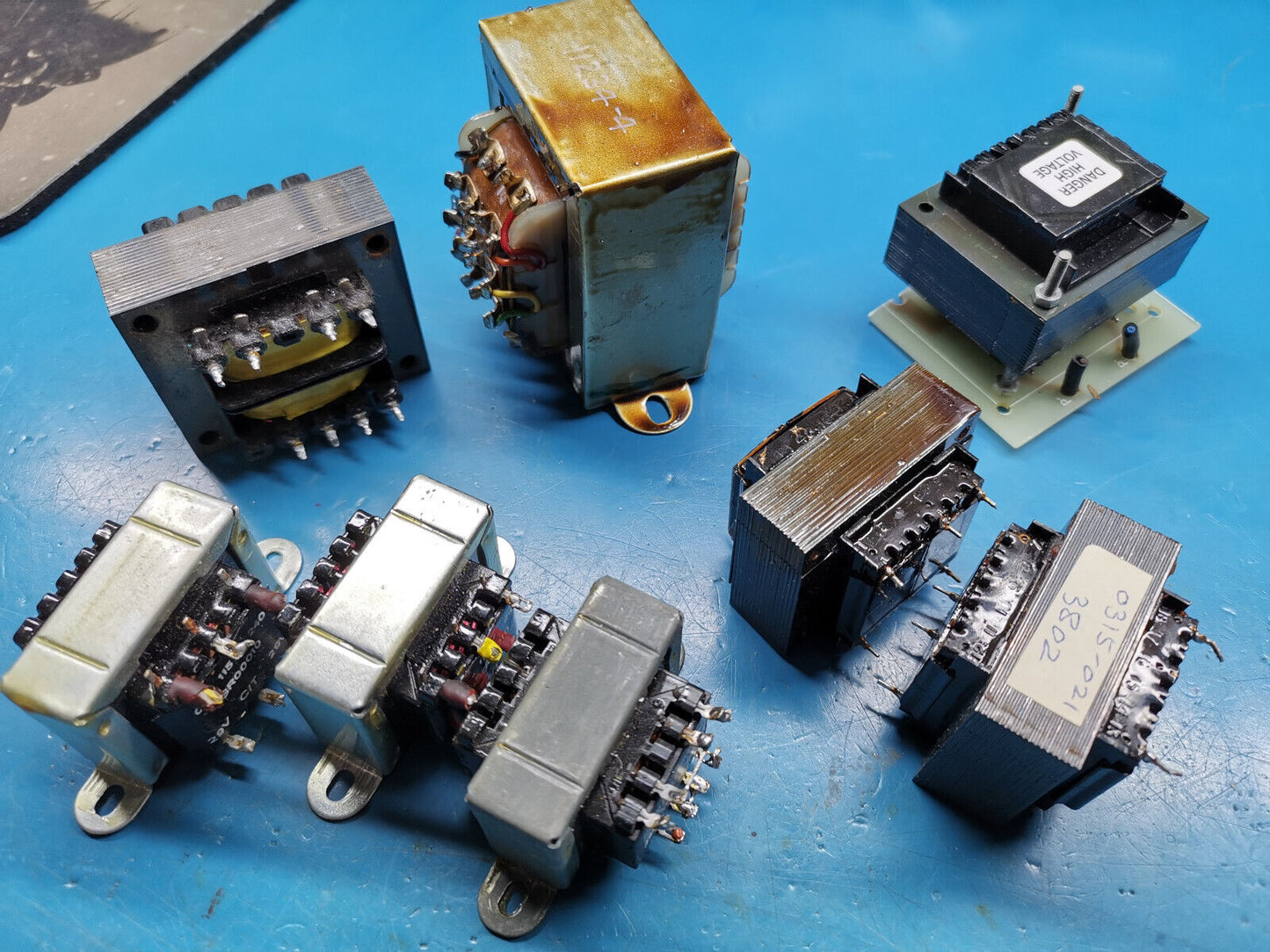 8pcs  AC Mains Transformer From Electronic Test Gear