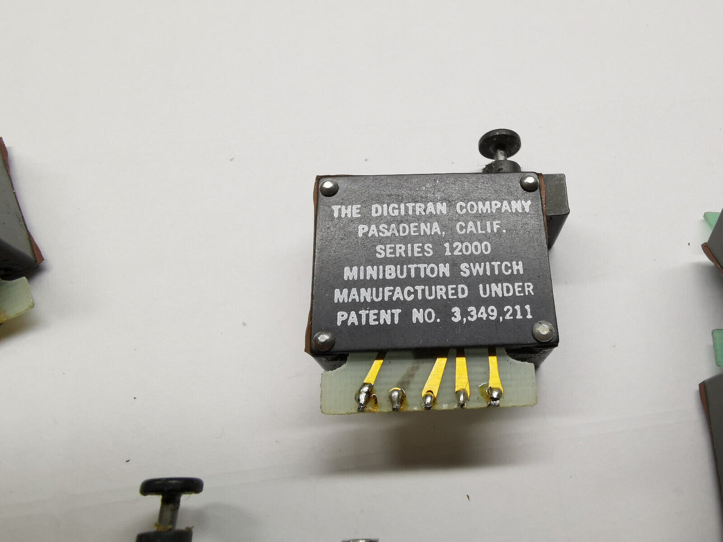 Military Push Putton Digital Count Switch