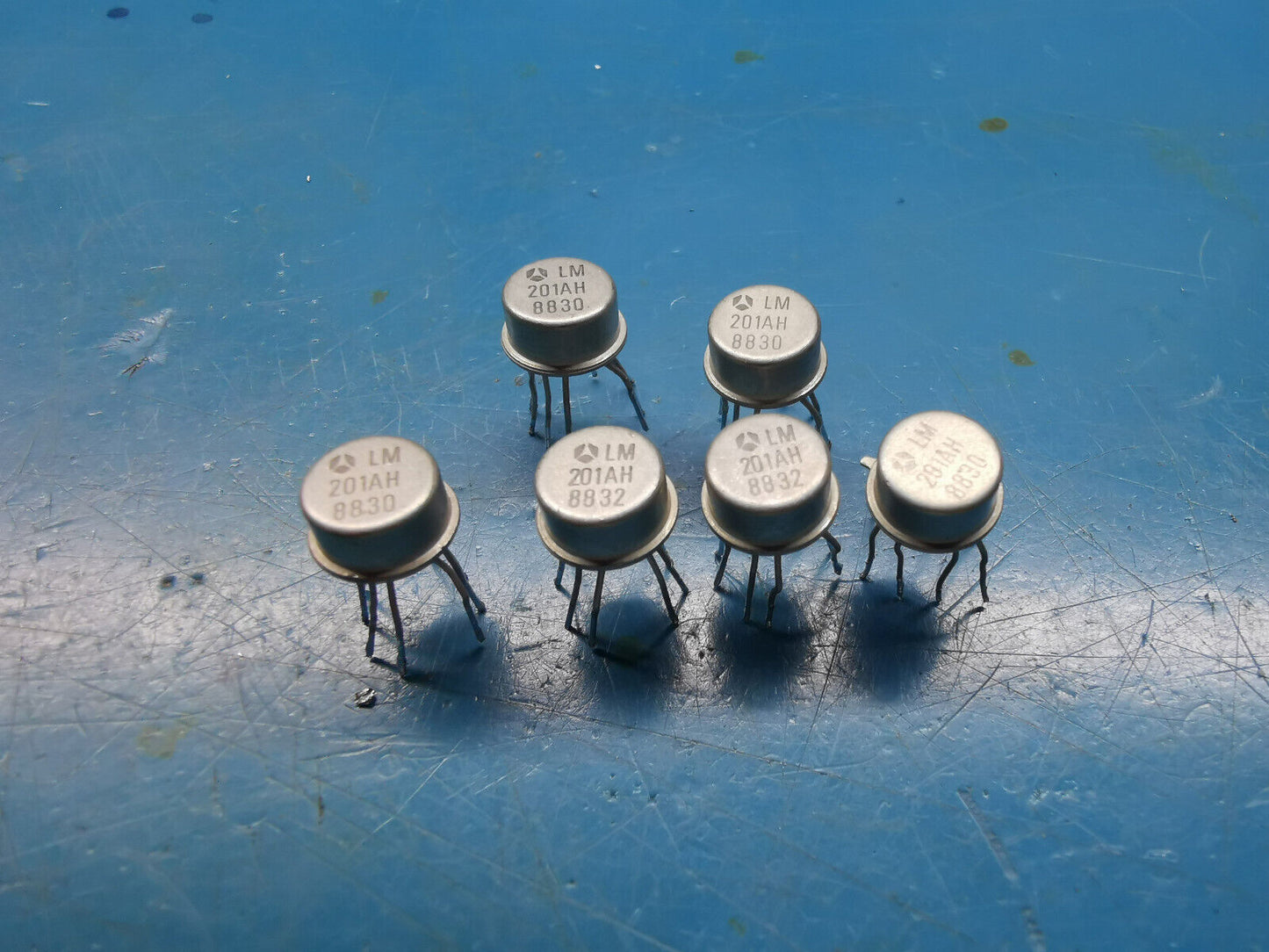 6pcs LM201AH Operational Amplifier TO-99