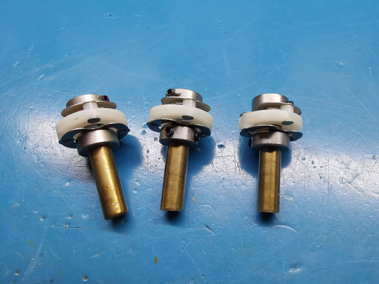 3 x 6mm Shaft Coupler And Extender For Potentiometer / Capacitor