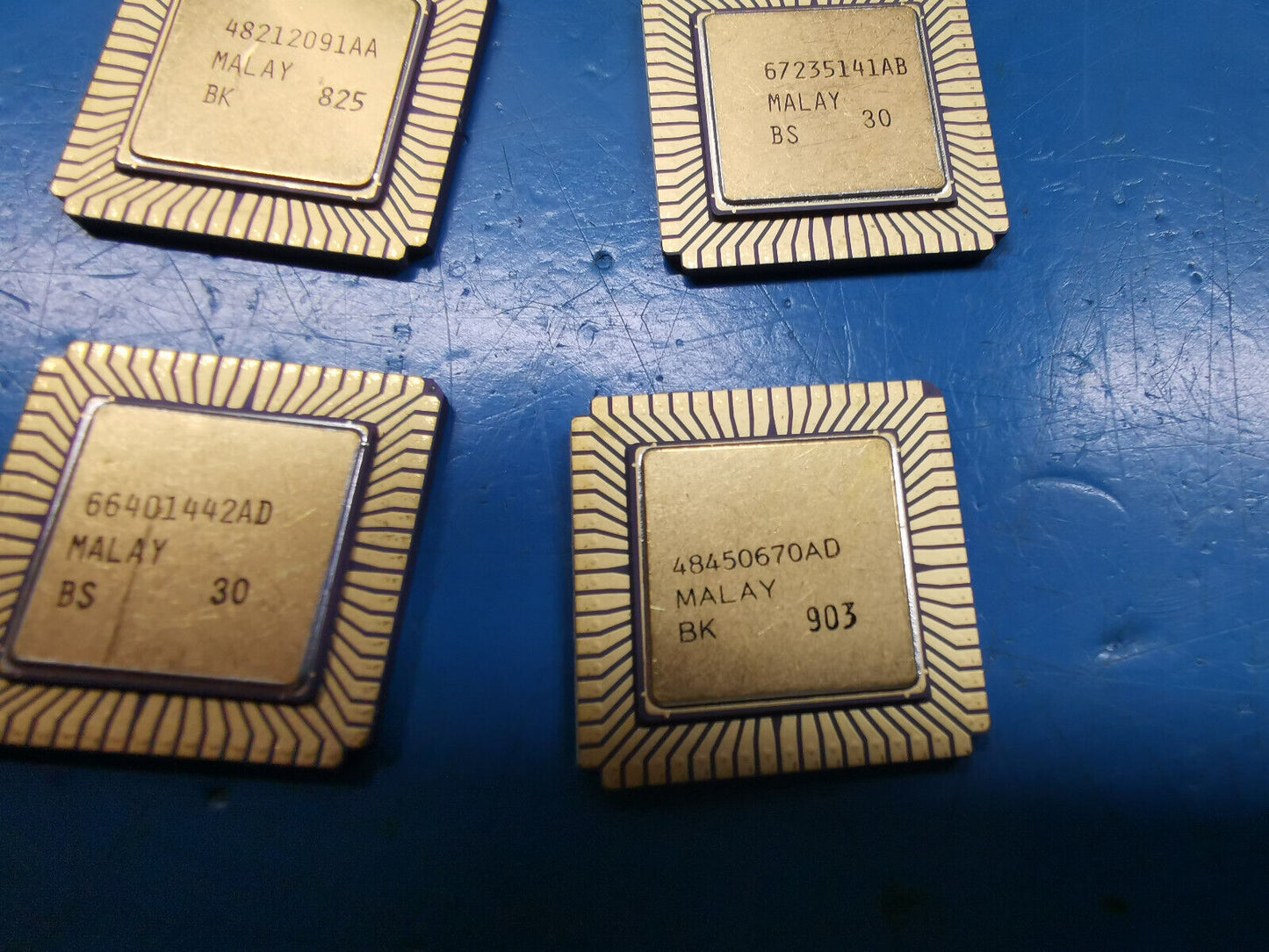 4pcs Genuine Intel R80188 8Bit Microprocessor From Military Test Gear
