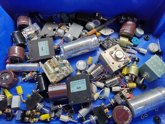 Joblot Various Electronic Part And Component Military And Non Military Parts