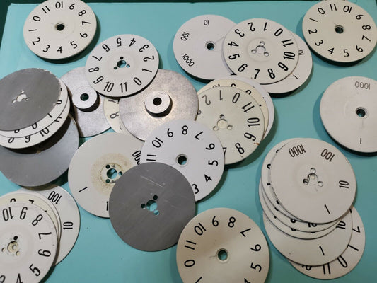 Number Counting Dial For Potentiometer Rotary Switch Joblot