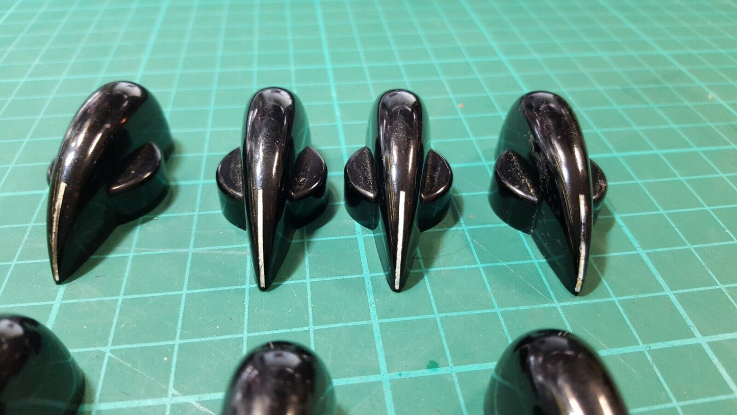 Stockli Chicken Head Knobs For 6mm Shaft Vintage Military Part 7pcs