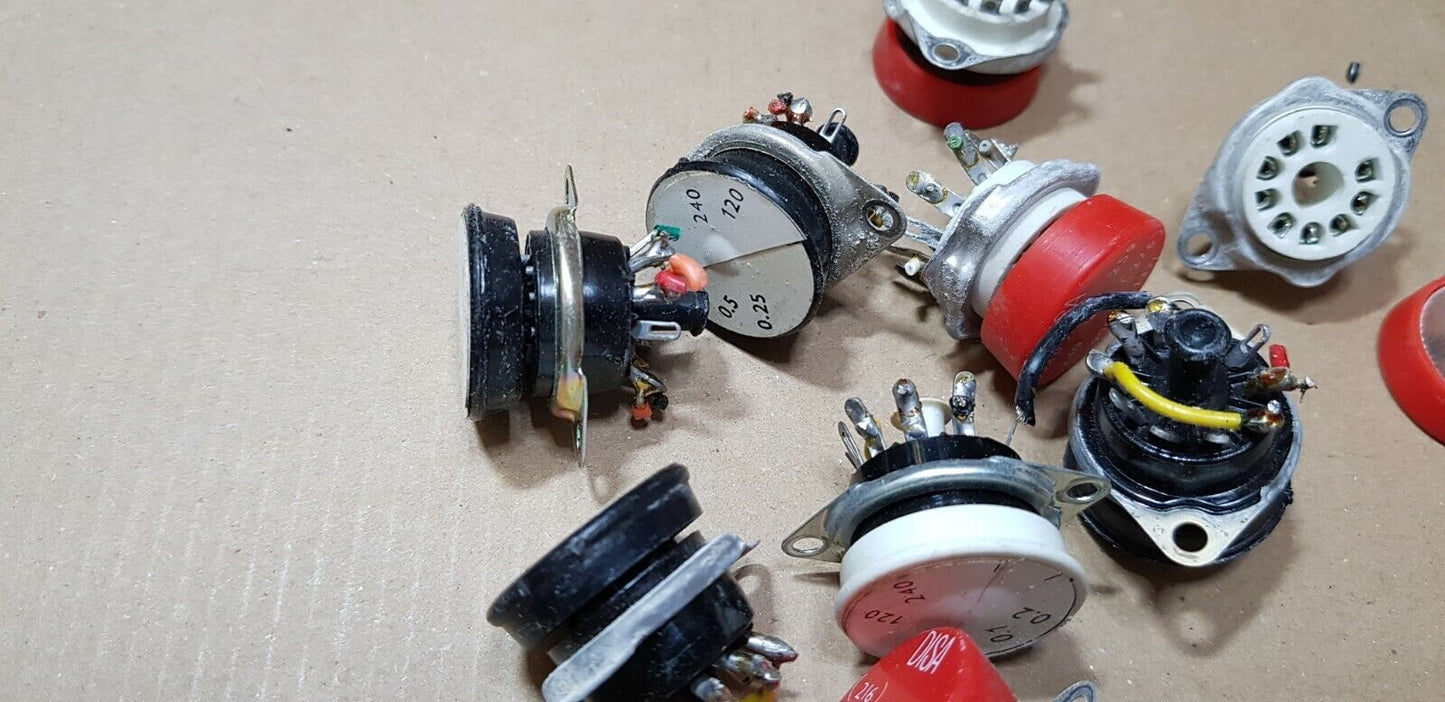 Vacuum Tube Socket Manual Voltage Selection Switch
