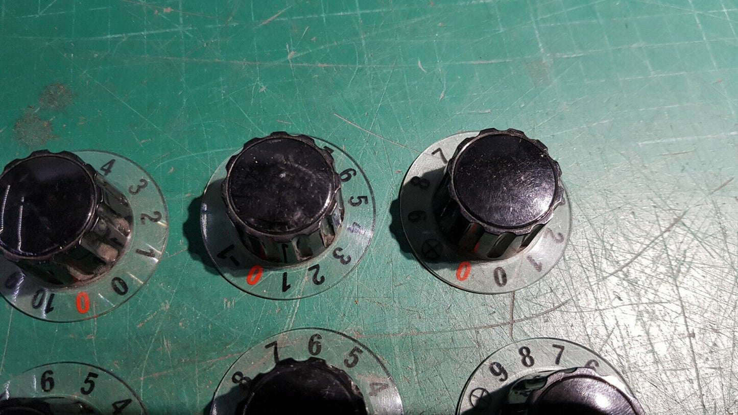 Potentiometer Numbered Knob Elma 6mm Rotary Switch Numbered Knob