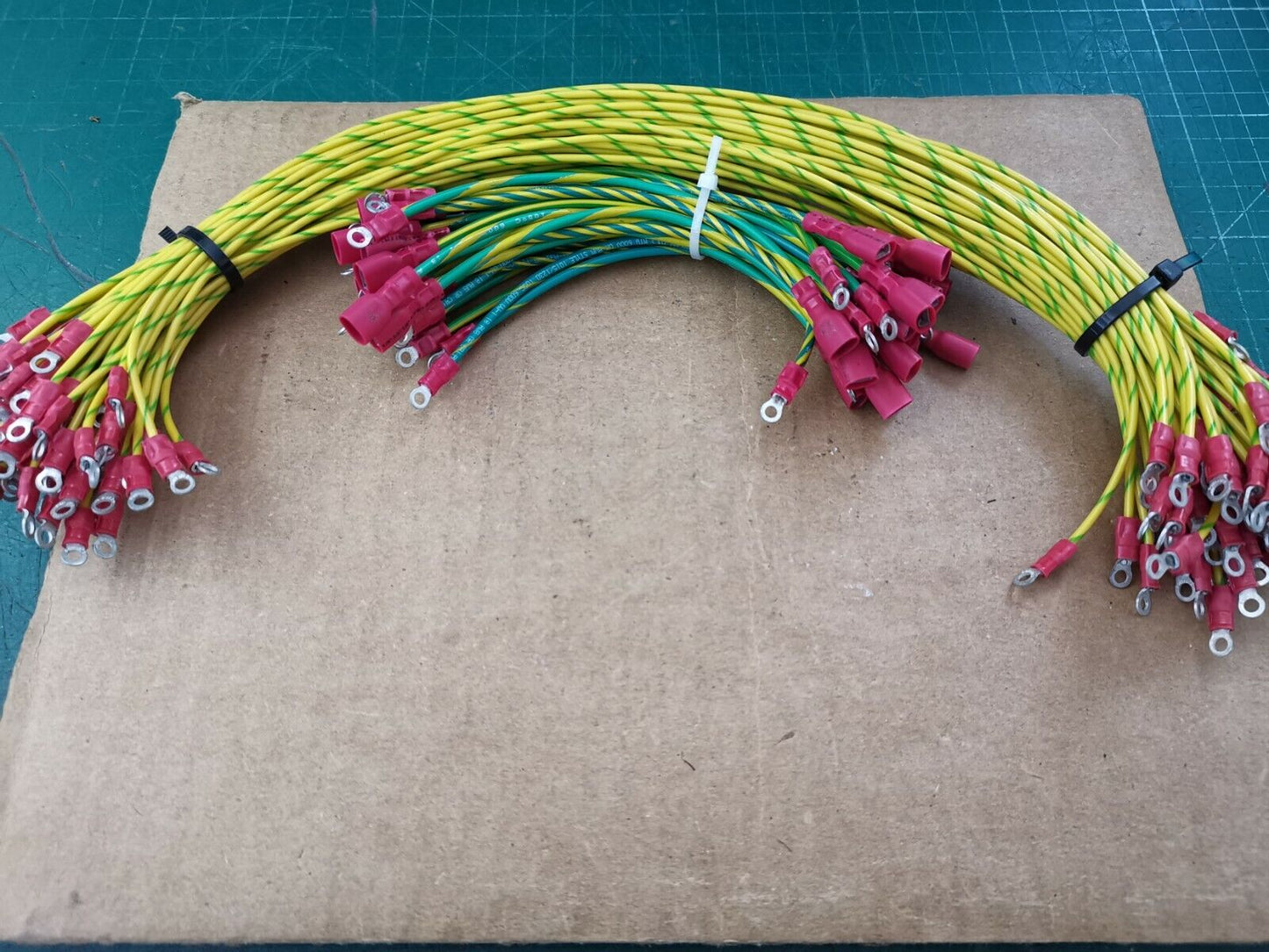 Electronic Test Gear Earth Chassis Cable Joblot 38cm And 18cm