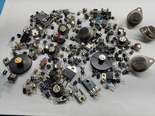 Joblot Of Various HP Agilent Test Gear Transistors And Diodes And Other Parts