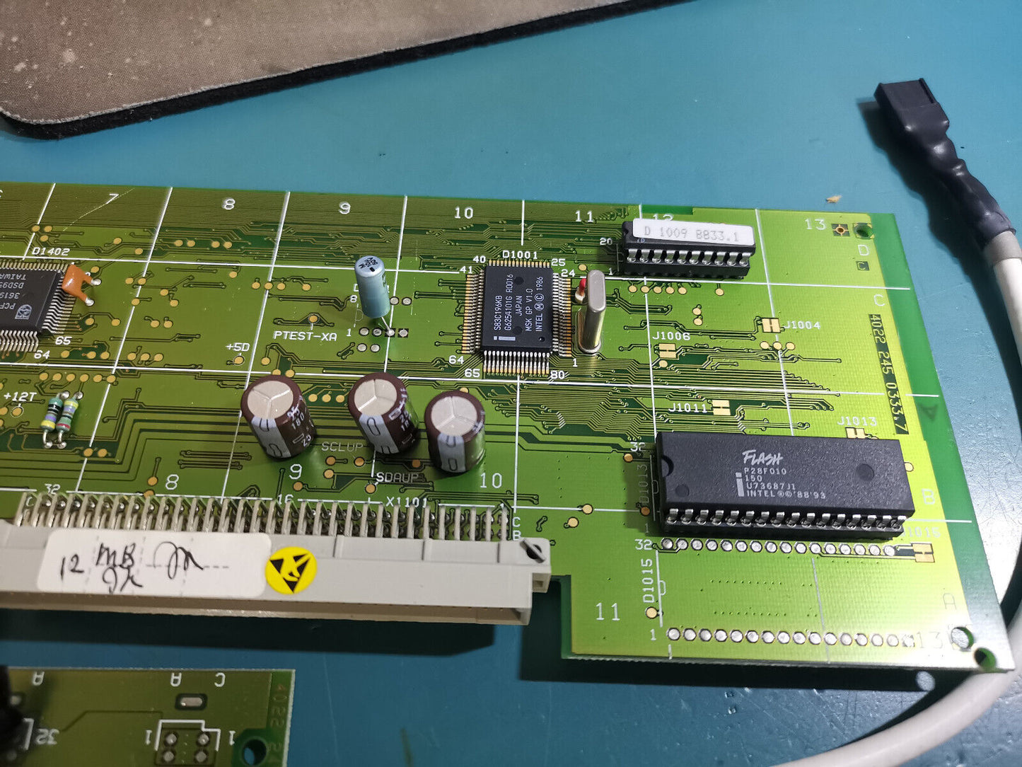 Fluke PM3082 Oscilloscope RS232 Board / Flash And Other Parts