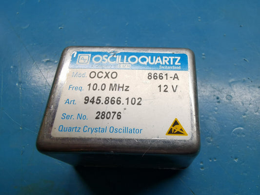 OscilloQuartz 10.00000 MHz OCXO 10MHz Oven Controlled Oscillator