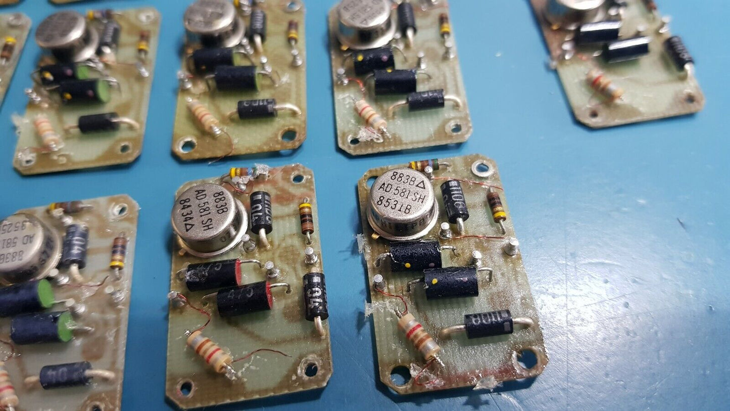 AD581SH 10V Voltage Reference Boards From Military Avionics Test Gear 13pcs