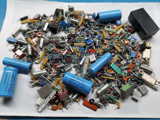 Joblot Of Various Electronic Components And Parts From HP Agilent Test Gear
