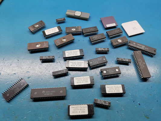 Various Vintage HP Agilent Test Gear ICs