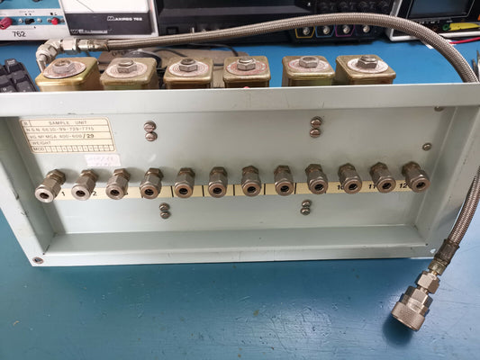 Gas Sampling Panel Module 12 In 1 Out Military Part
