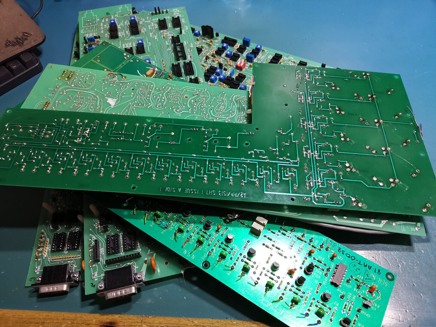 PCB Joblot From Electronic Test Gear And Military Equipment PCB