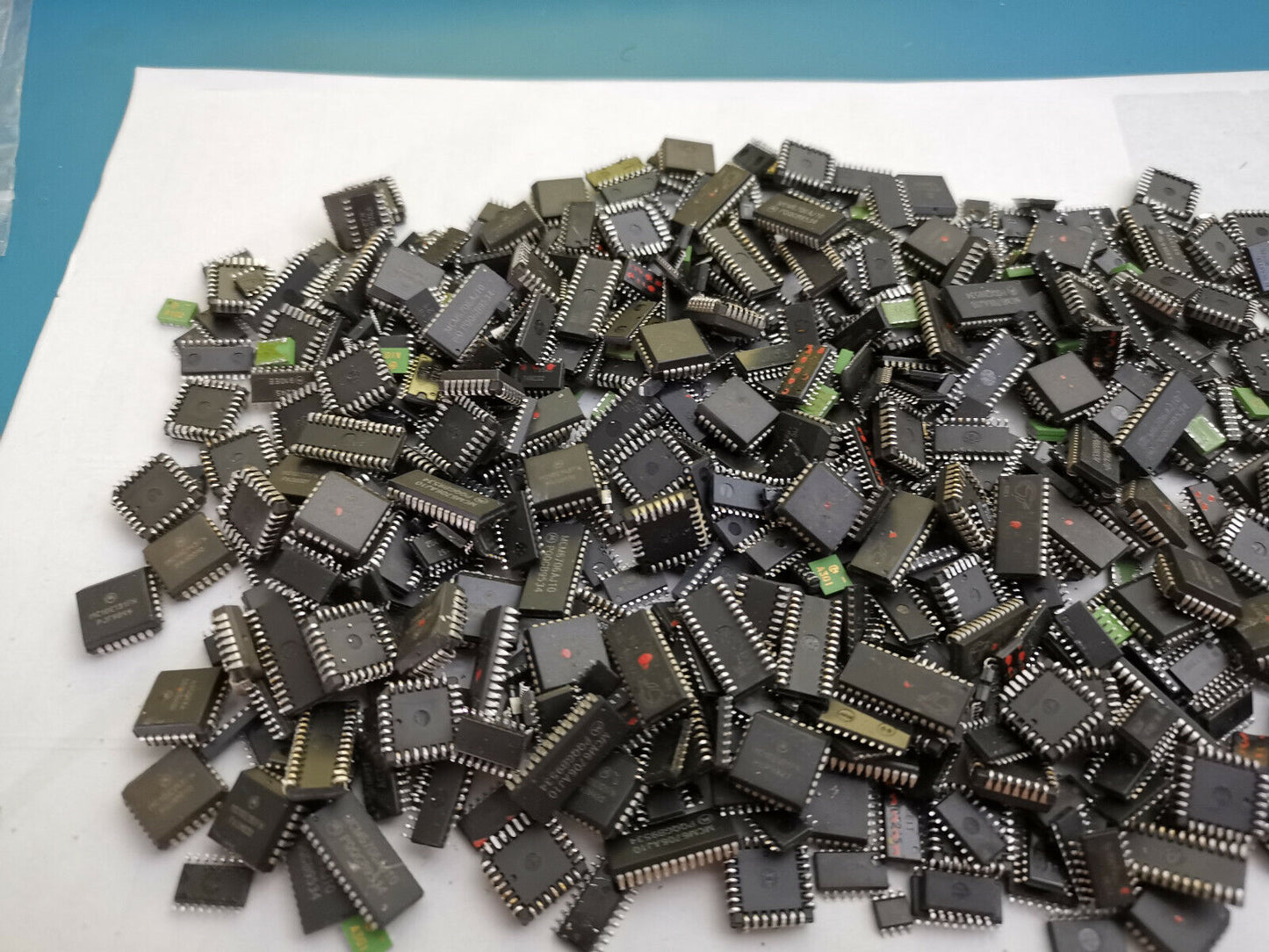 Joblot Of ECL Logic Ultra Fast Logic Ics And RAM And Other SMD Parts